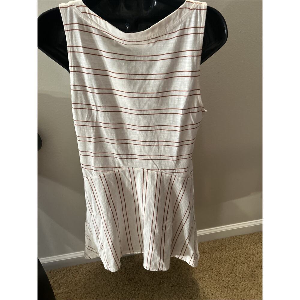 Maeve Anthropologie Alayne Sleeveless Tunic Top Small Cotton Tank Womens New - Picture 12 of 16